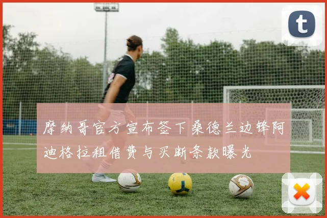 摩纳哥官方宣布签下桑德兰边锋阿迪格拉租借费与买断条款曝光